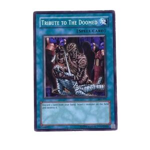 Yu-Gi-Oh! Trading Card Blue Tribute to the Doomed SKE-035 Spell Card
